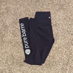 Lululemon Wunder Train Pure Barre Leggings